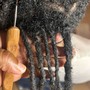 Crochet loc maintenance+ Retwist only