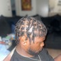 Loc Retwist Mid-Back