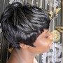 Wrap style pixie cuts