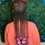 Adult Bantu Knots with Crochet