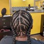 Locs retwist full/haed