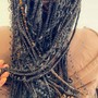 Crochet loose hair