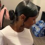 Swoop Ponytail with bun