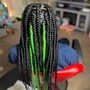 Large Knotless Braids