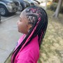 Princess tribal braids w/ designs age 5-11