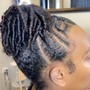 Updo natural hair