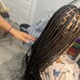 Medium Knotless Braids