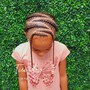 Kid's Braids with extension