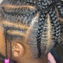 Kid braids with beads