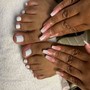 Manicure + Pedicure w/reg polish