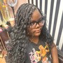 Kid's Bohemian Knotless Braids