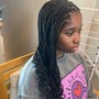 Medium Box Braids