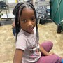 Large Knotless Braids