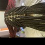 Medium Knotless Braids