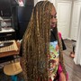 Small Boho Goddess Knotless Braids