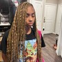 Small Boho Goddess Knotless Braids