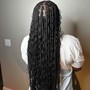 Medium Boho Goddess Knotless Braids