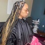 Boho Medium Knotless Braids