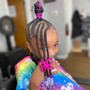 Medium Knotless Braids (Age 5-10)