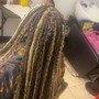 Braids take down and wash