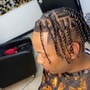 Kids retwist with 2 strand twist