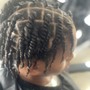 Large Knotless Box Braids