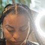 Boho Knotless Box Braids (medium)