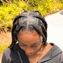 Braided ponytail