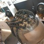 Kid Hair Color Retwist and Style