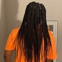 Medium Knotless Braids