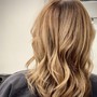 Half Head Balayage (medium length)