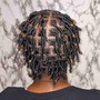 Instant Locs (Large) + Loc Style (Upcharge for 2-Strand Twists, Twist Outs, or Rod/Curly Styles)