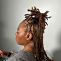 MID-BACK LENGTH LOCS ( ADD-ON  )