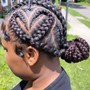 Feed in braids