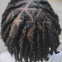 Retwist on locs