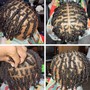 Natural Two Strand Twist (Man Bun ONLY)