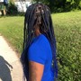 Medium Knotless Braids