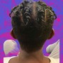 Kid's Small Knotless Braids