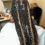 Pre part box braids