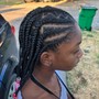 Feed in braids