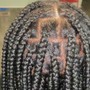 Extra Small Knotless Braids(Hair Included)