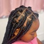 Kids Box Braids (medium)