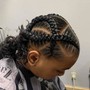 4 Feed Braids