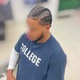 Men’s Large Straight Back Braids