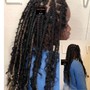 Knotless(goddess) Braids -"Medium”