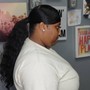 Ponytail Install/Up Style