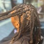 Basic shampoo+Retwist +2 strands or Plaits