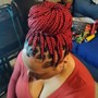 Knotless boho Braids bob cut