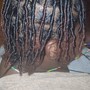 Starter locs comb twist