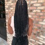 Small Knotless Braids